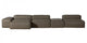 Modul + 4 leather sofa